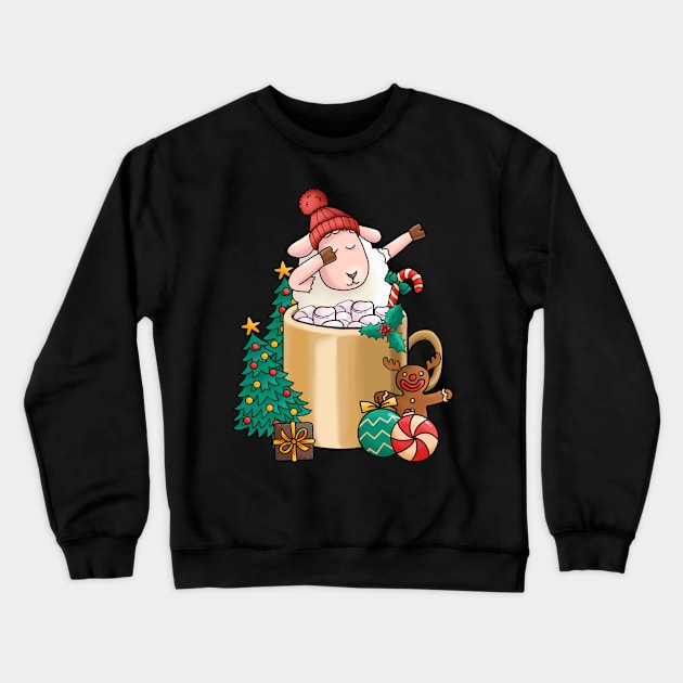 Cute and Lovely Animals with Christmas Vibes Crewneck Sweatshirt by Gomqes